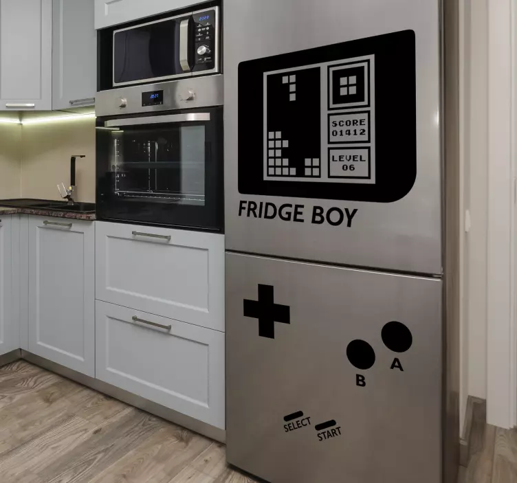 Kühlschrank Aufkleber Game Boy - TenStickers