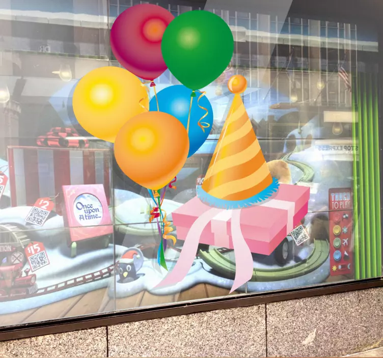 Geburtstag Aufkleber - TenStickers