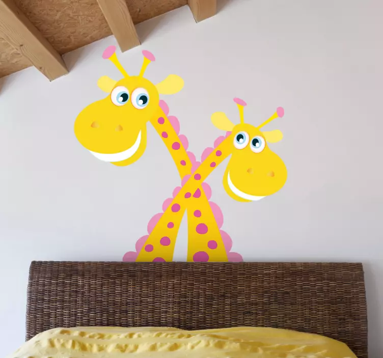 Giraffen Aufkleber - TenStickers