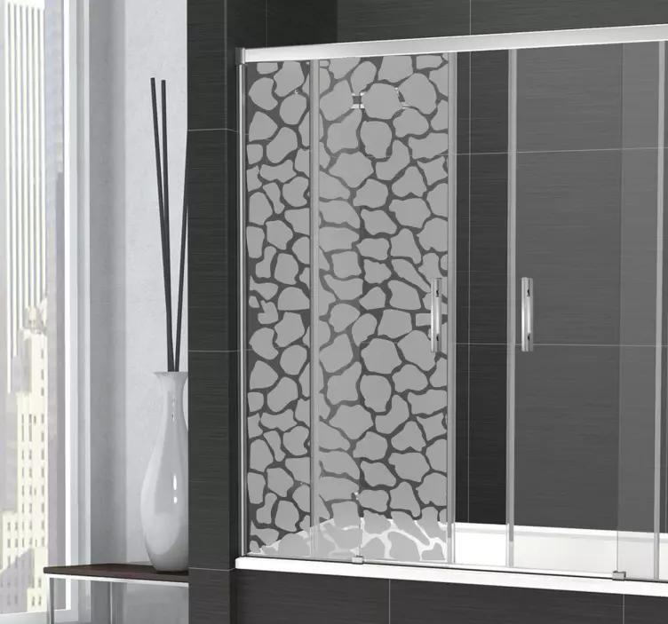 Giraffenmuster Aufkleber - TenStickers