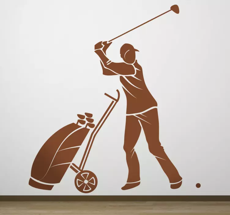 Golf Aufkleber - TenStickers