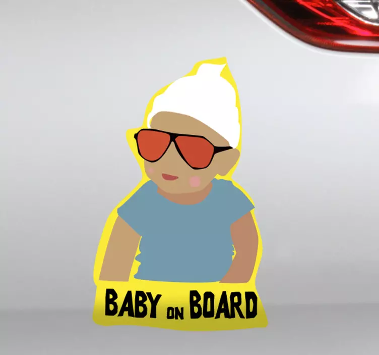 Baby on Board Aufkleber Hangover - TenStickers