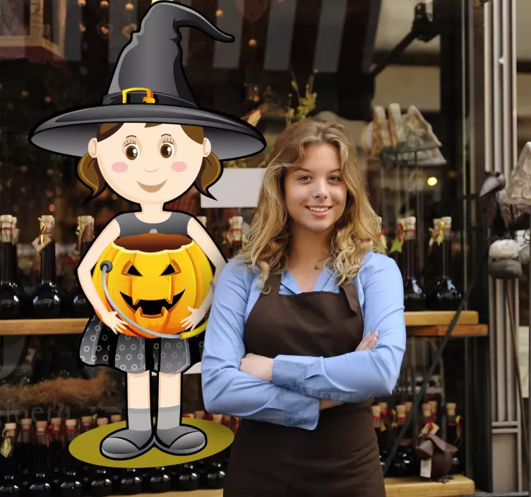 Hexe Aufkleber - TenStickers