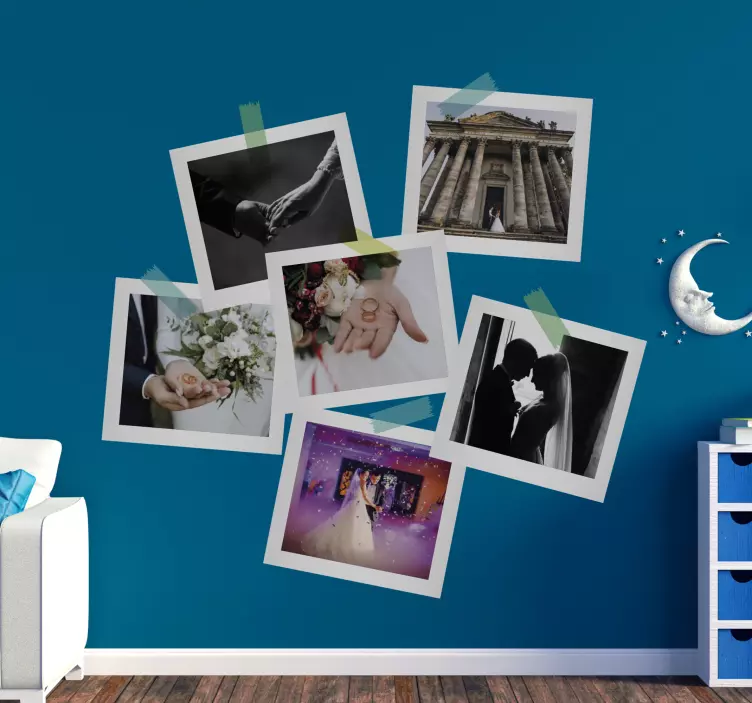 Hochzeitsticker unvergessliche hochzeitsmomente - TenStickers