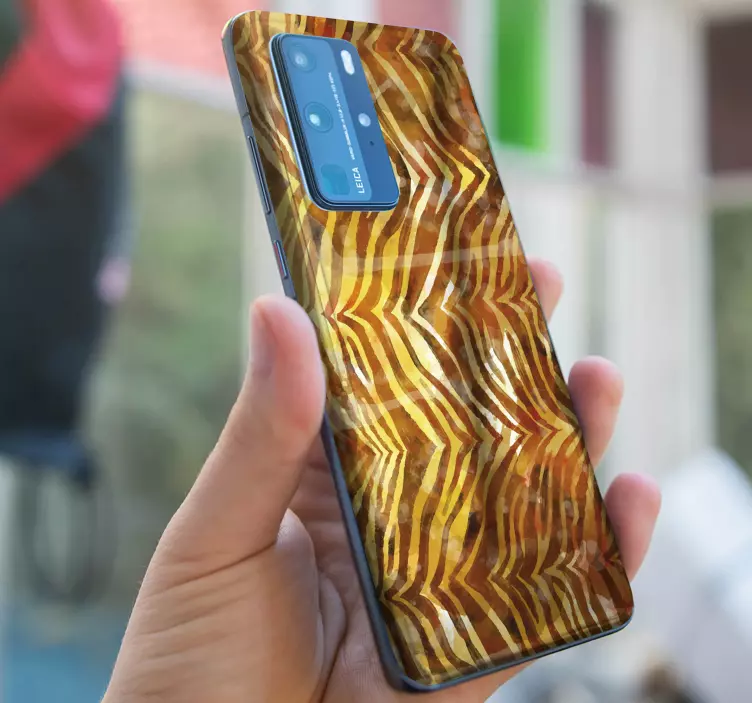 Huawei Sticker fließendes wellenmuster - TenStickers