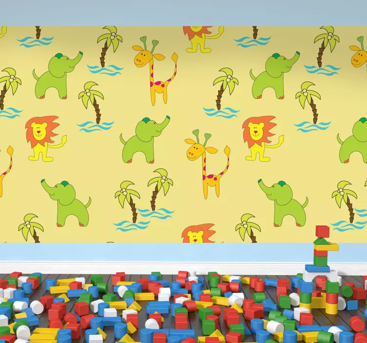 Kinder Safari Sticker - TenStickers