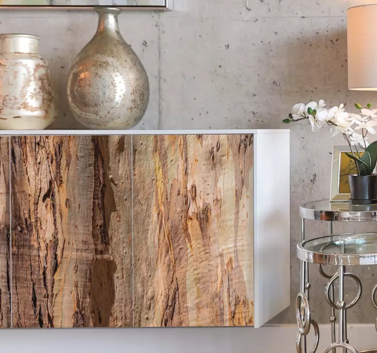 Klebefolie Möbel Braune baumrinde textur - TenStickers