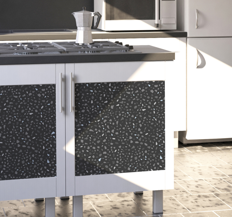 Möbelfolie graues Steinmuster - TenStickers