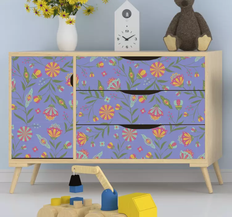 Klebefolie Möbel Niedliches Design für kinder - TenStickers