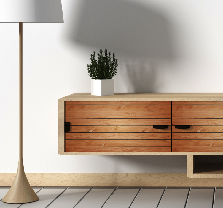 Klebefolie Möbel Parkettimitat - TenStickers