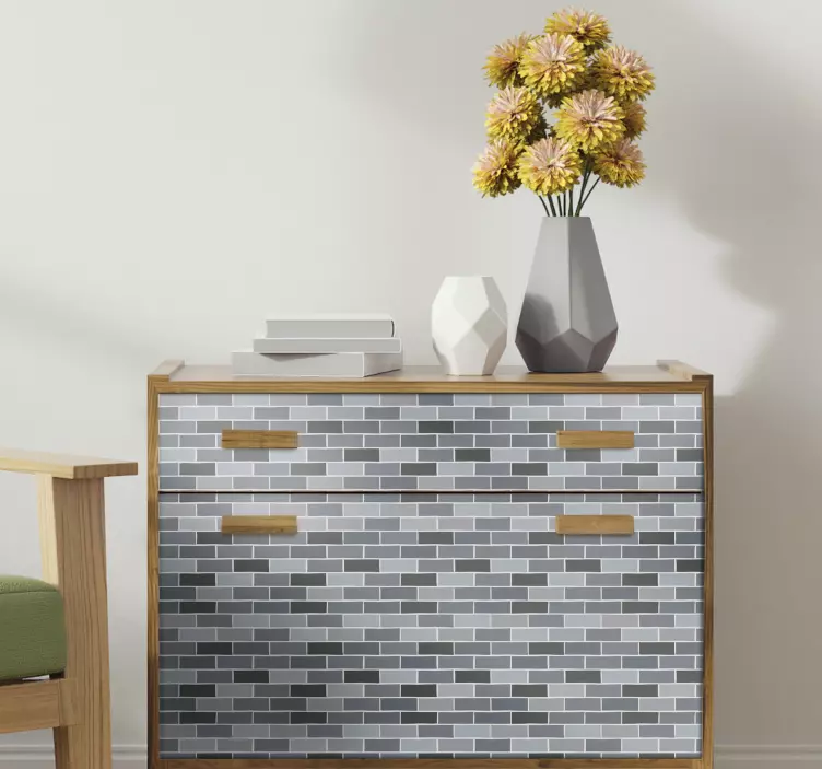 Klebefolie Möbel Trasluzide steine - TenStickers