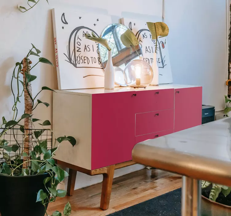 möbelfolie Viva magenta - TenStickers