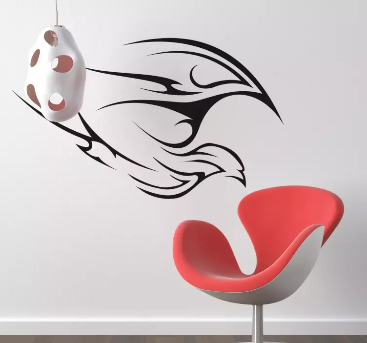 Kreativer Vogel Sticker - TenStickers