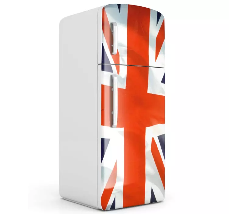 Folie Kühlschrank britische Flagge - TenStickers