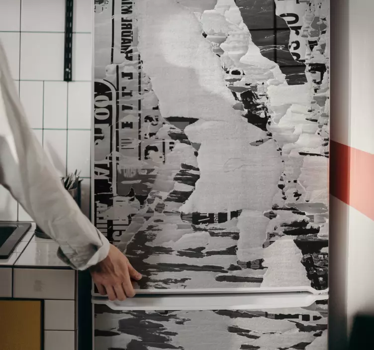 Kühlschrank Aufkleber Vintage magazin - TenStickers