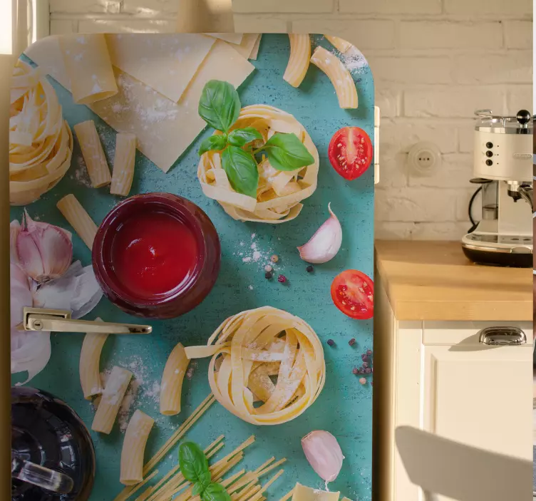 Kühlschrankaufkleber Pasta - TenStickers