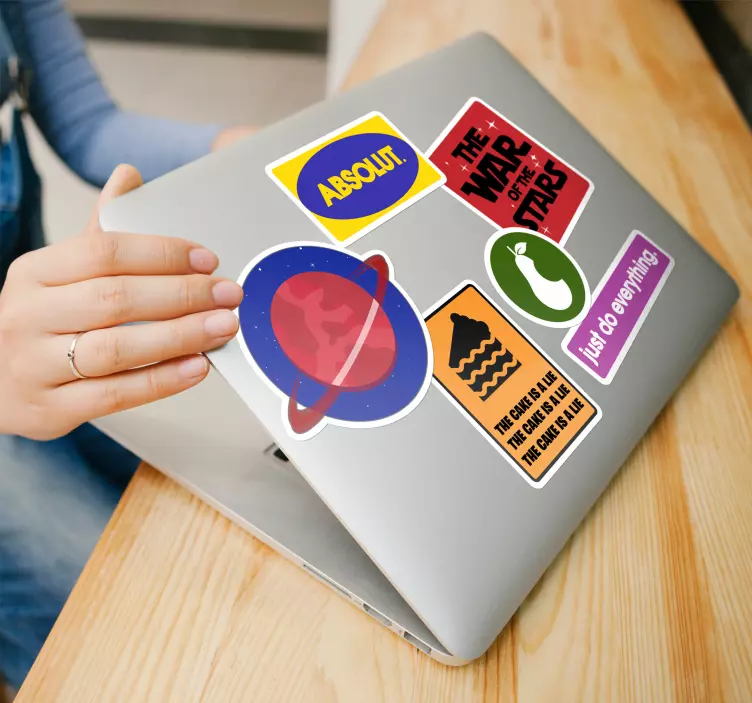 Laptop Aufkleber aufkleberpaket - TenStickers