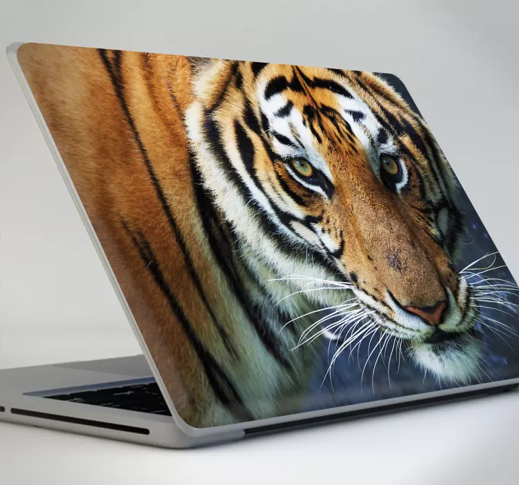 Laptop Aufkleber Tiger - TenStickers