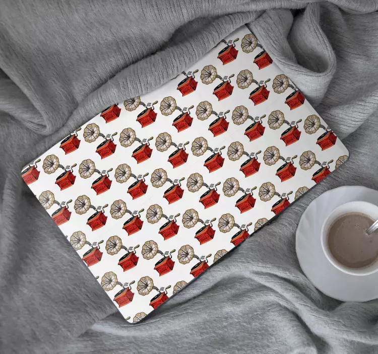 Laptop Aufkleber vintage-musikplayer - TenStickers