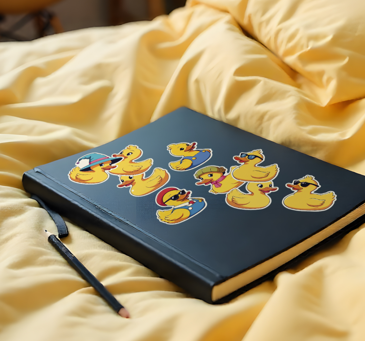 Laptop Sticker enten-aufkleber-set - TenStickers