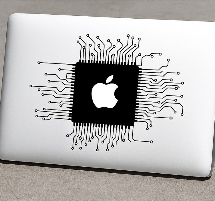Laptop Sticker macbook technologisches web - TenStickers