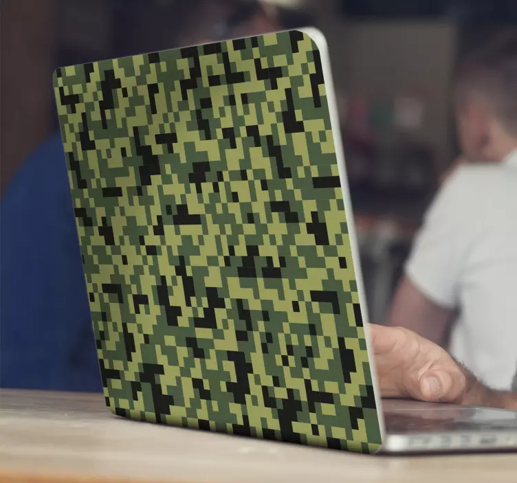 Laptopaufkleber Camouflage - TenStickers