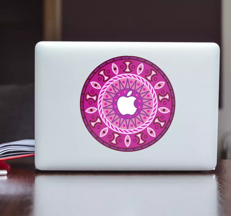 Laptopaufkleber MacBook Mandala - TenStickers
