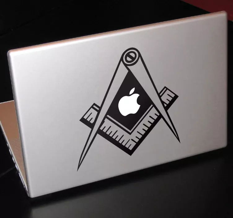 Lineal MacBook Aufkleber - TenStickers