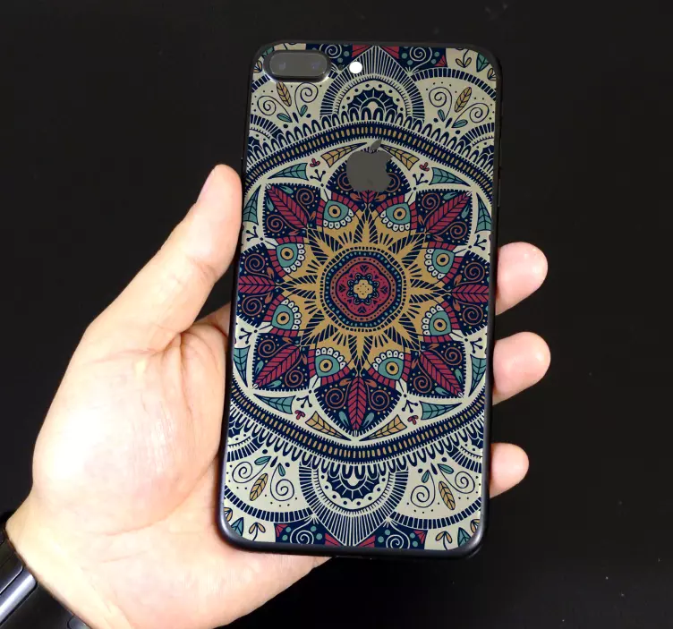 Mandala iPhone Smartphone Aufkleber - TenStickers