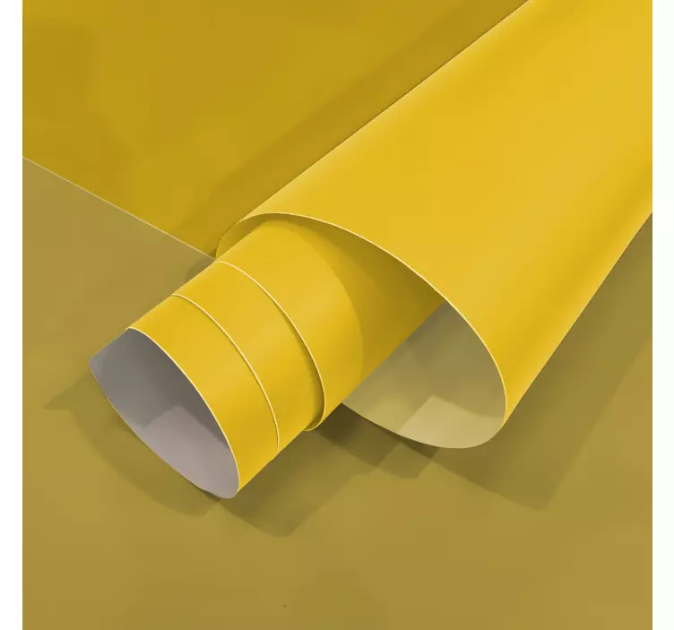 Möbelfolie Gelb Matt - TenStickers