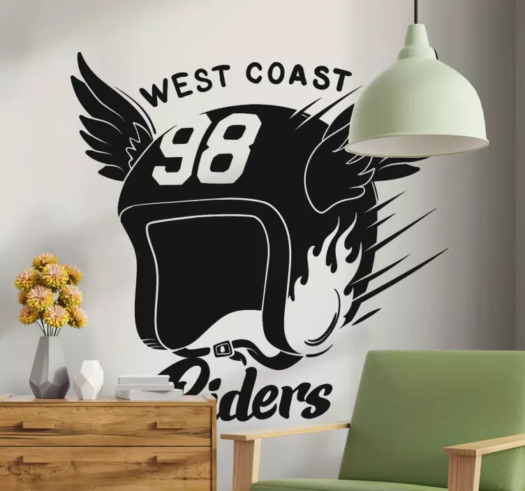 Motorrad Aufkleber Biker-gang - TenStickers