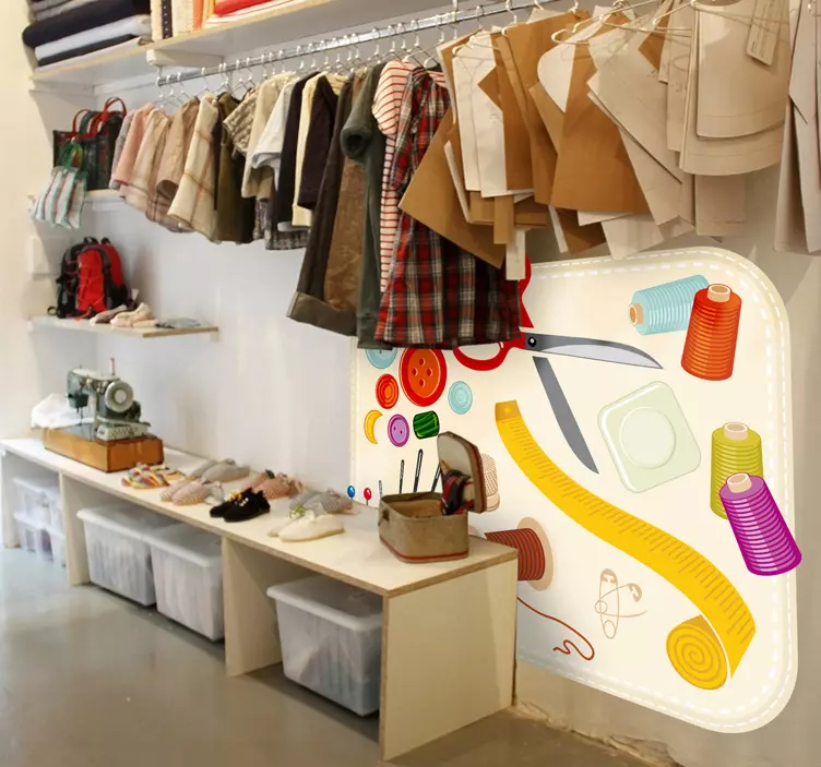 Nähen Aufkleber - TenStickers