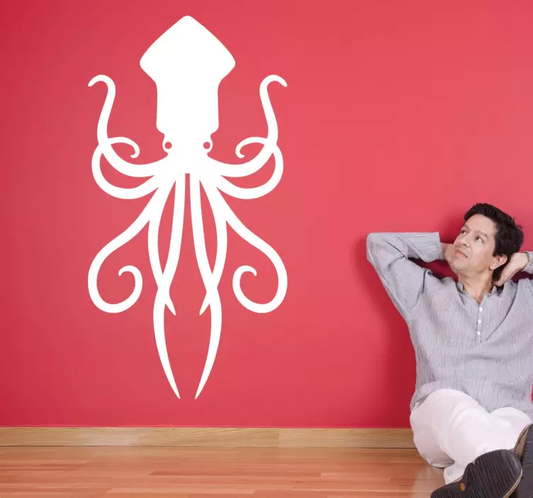 Octopus Wandtattoo - TenStickers
