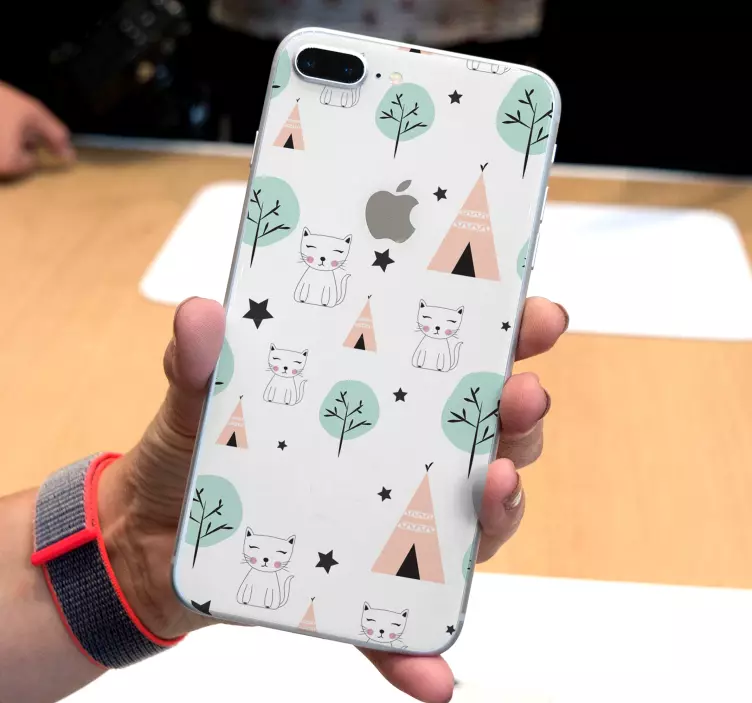 Origineller Aufkleber Nordisch iPhone - TenStickers