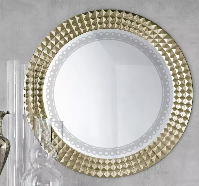 Ornament Aufkleber rund - TenStickers