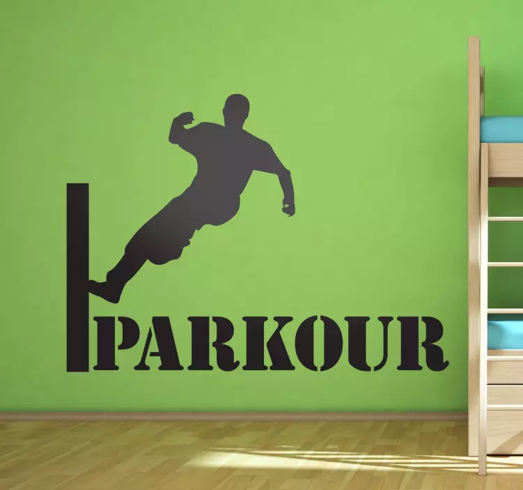 Parkour Wandtattoo - TenStickers