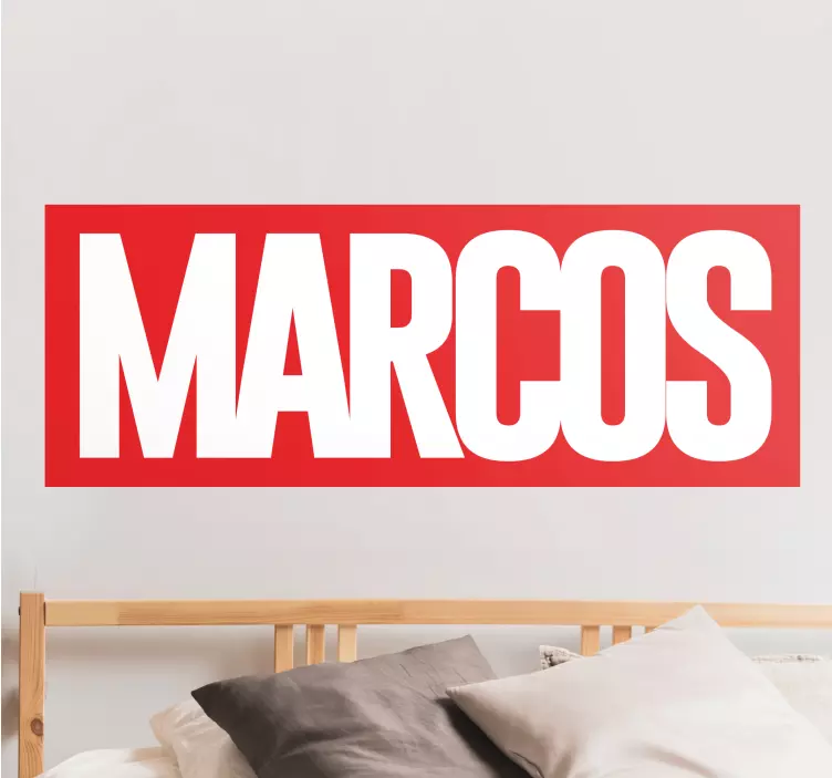 Personalisierter Aufkleber Comic personalisierter name - TenStickers