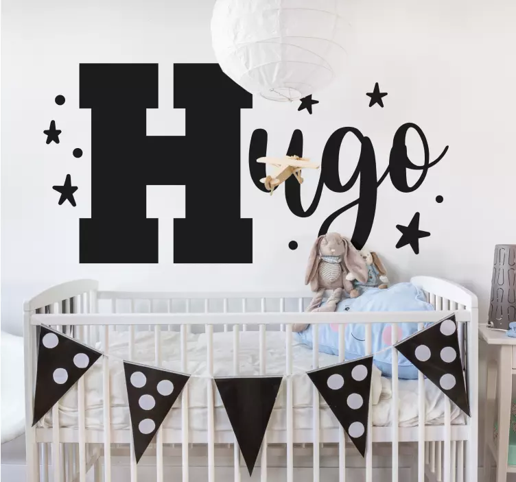 Personalisierter Aufkleber Kindername - TenStickers