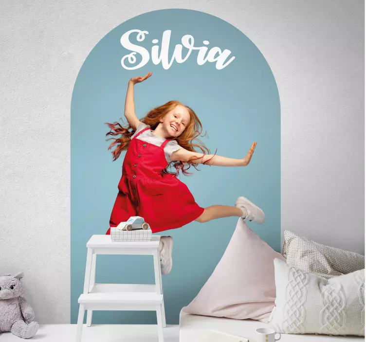 Personalisierter Aufkleber Personalisierter bogen - TenStickers