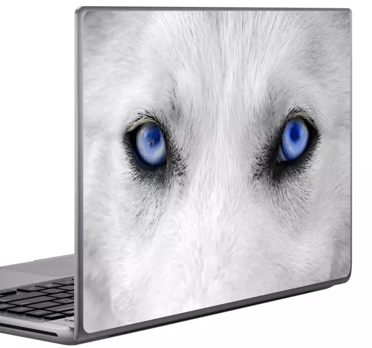 Polarfuchs Laptop Aufkleber - TenStickers