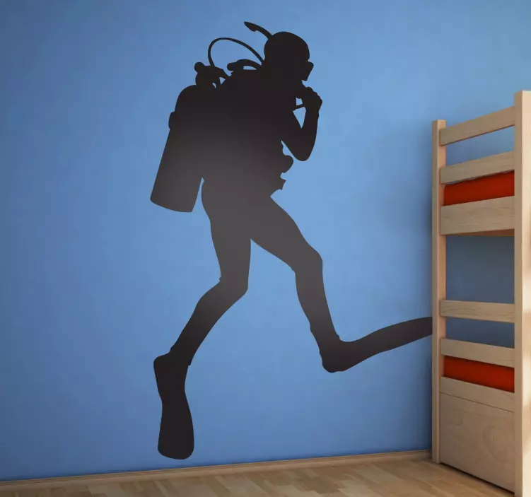 Profitaucher Wandtattoo - TenStickers