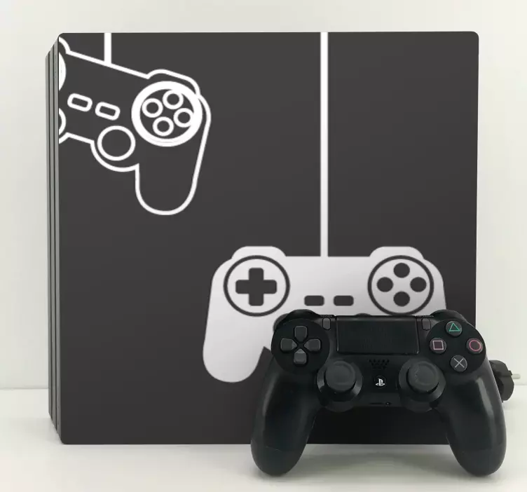 PS4 Skin gamecontroller-motiv - TenStickers