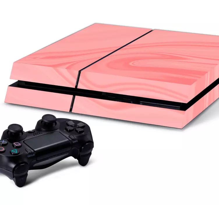 PS4 Skin rosa Maserung Design - TenStickers