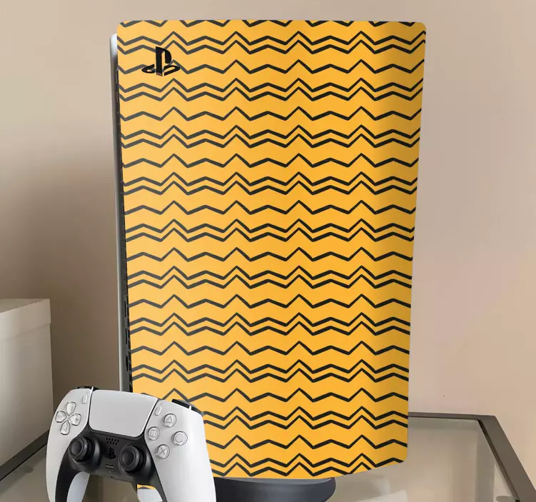 PS5 Skin abdeckung mit wellenmuster - TenStickers