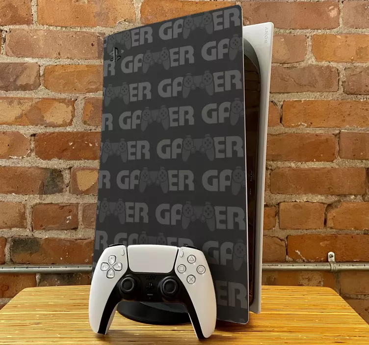 Ps5 skin gamer konzept cover - TenStickers