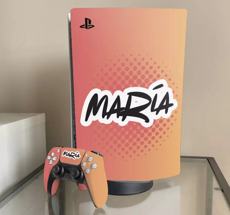 PS5 Skin benutzerdefinierte gaming-graffiti - TenStickers