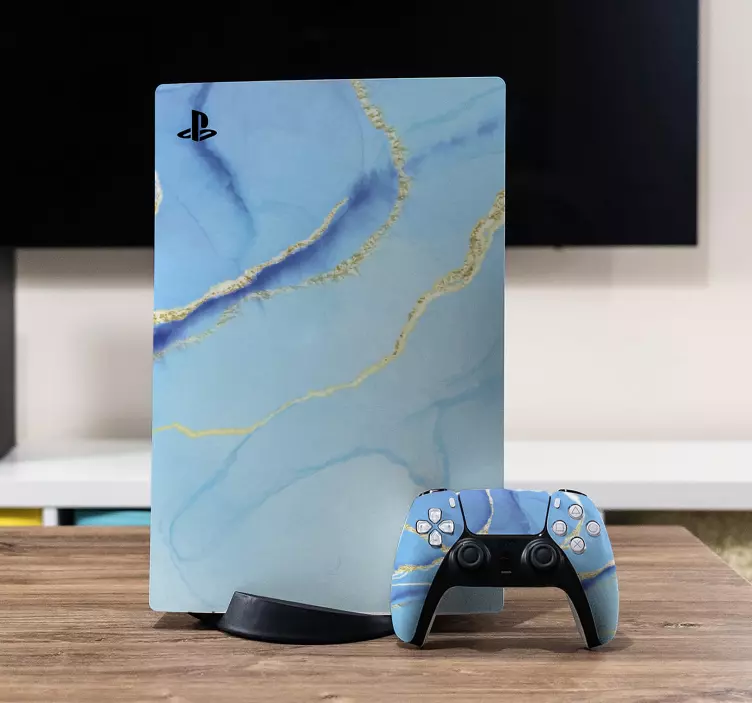 PS5 Aufkleber Tinte mit mehreren Farben - TenStickers