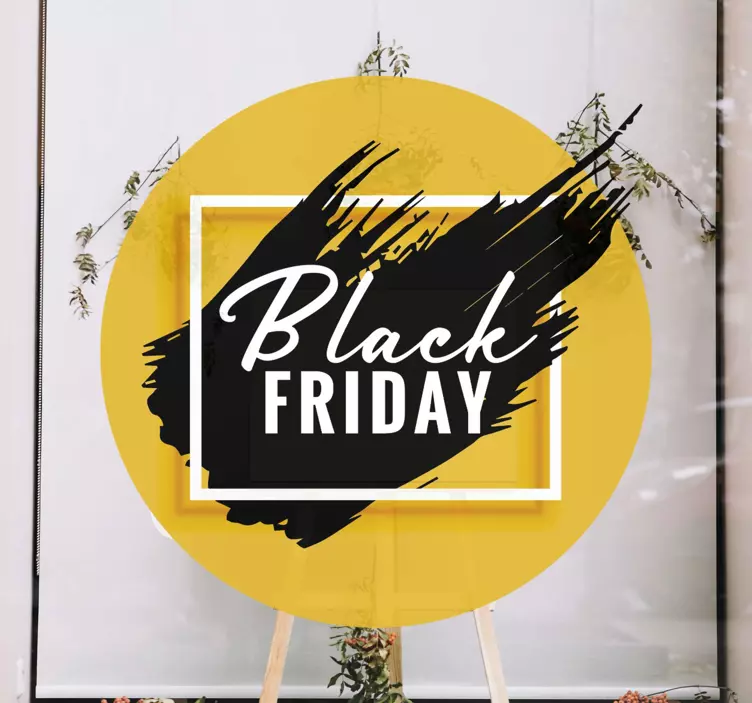Wandtattoo Black Friday mutiger schwarzer freitag - TenStickers