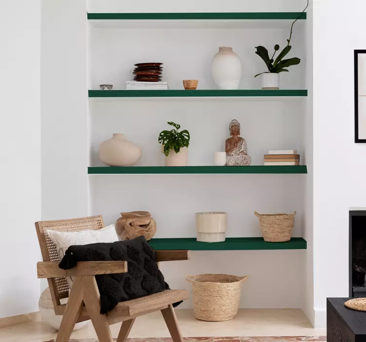 Regal Farbe Aufkleber - TenStickers