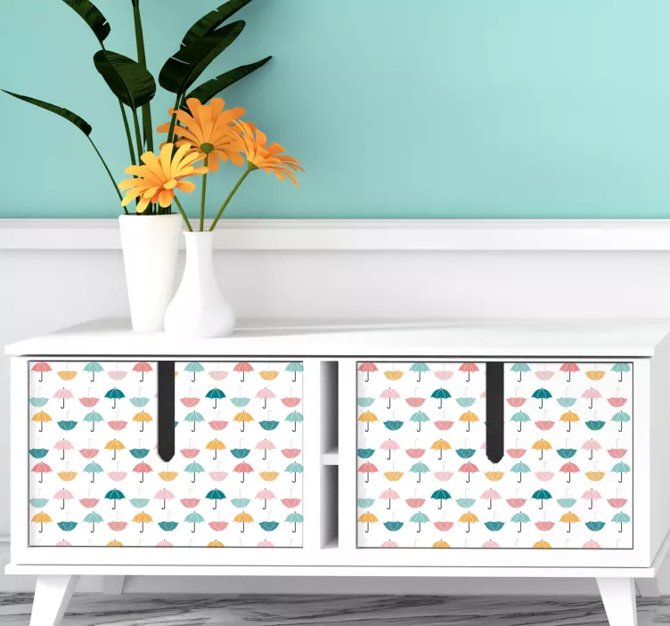 Regenschirm Aufkleber - TenStickers